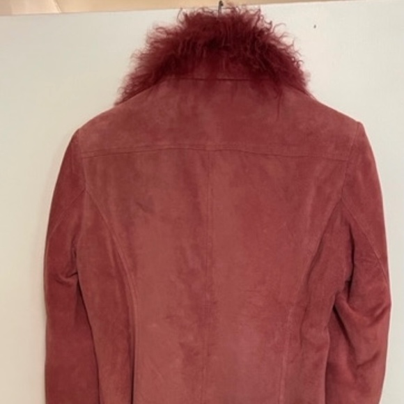 MAX & Co Blush Pink Suede Jacket - Never Worn - Picture 3 of 10